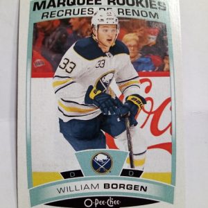Borgen, William - NHL 2019-20