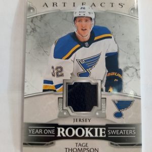 artifacts 19-20 Tage thomson rookie jersey