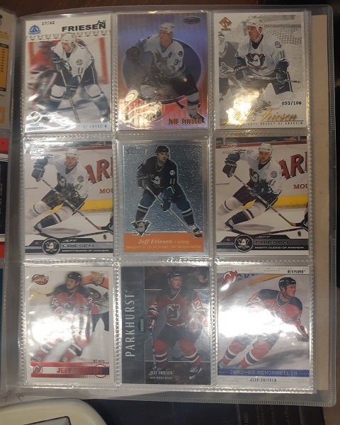 Jeff Friesen Anaheim / New Jersey