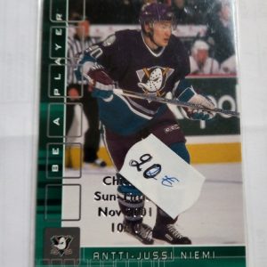 Niemi, Antti-Jussi - NHL 2001