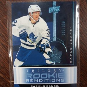 NHL 2019-20 TRILO3Y ROOKIE RENDITIONS, RASMUS SANDIN