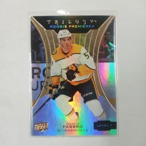 NHL 2019-20 TRILO3Y ROOKIE PREMIERES, DANTE FABBRO, D / NASHVILLE