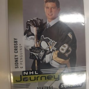 2019-20 UD Synergy NHL Journey Sidney Crosby /999