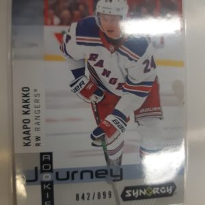 2019-20 UD Synergy Rookie Journey Kaapo Kakko /899