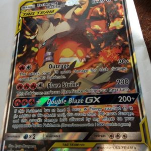 Reshiram &Charizard GX Oversize Tag Team