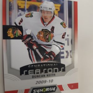 2019-20 UD Synergy Sensational Seasons 2009-10 Duncan Keith