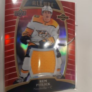 2019-20 UD Allure Rookie Jersey Rem Pitlick