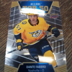 NHL 2019-20 UPPER DECK ALLURE, DANTE FABRO