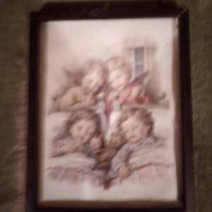 Taulu Nukkuvia lapsia