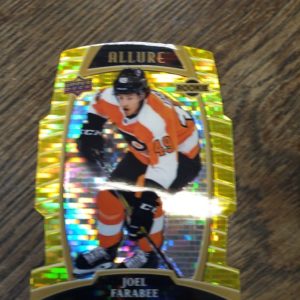 2019-20 ALLURE  Joel Farabee Flyers yellow taxi rookie