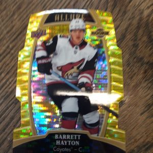 2019-20 ALLURE  Barrett Hayton coyotes yellow taxi rookie