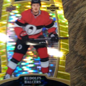 2019-20 ALLURE  Rudolfs Balcers yellow taxi rookie