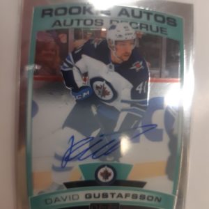 2019-20 OPC Platinum Rookie Autos David Gustafsson