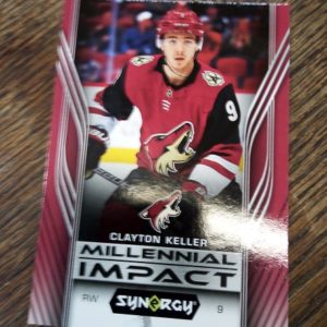 2019-20 UD Synergy Millennial Impact Clayton Keller