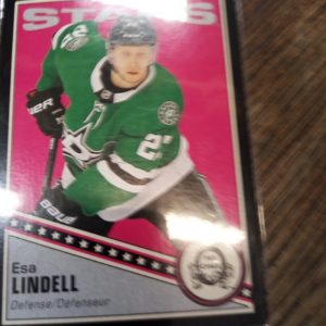 2019-20 O-pee-chee black Stars Esa Lindell