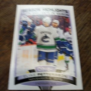 2019-20 O-pee-chee Season Highlights Elis Pettersson