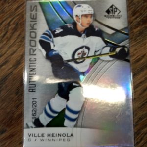 Ville Heinola Game Used 2019-2020 authentic rookies
