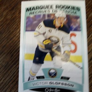 2019-20 O-pee-chee  League Leaders Rookie Victor Olofsson