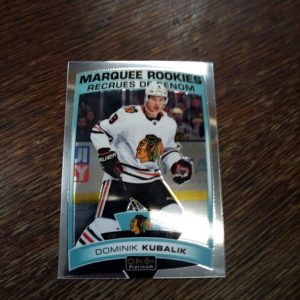 2019-20 O-pee-chee platium marquee rookies Dominik Kubalik