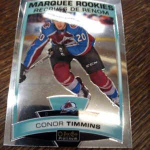 2019-20 O-pee-chee platium marquee rookies Conor Timmins