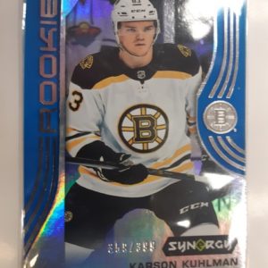 2019-20 UD Synergy Rookie Karson Kuhlman /399