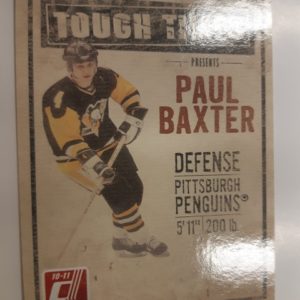 2010-11 Panini Donruss Tough Times Paul Baxter