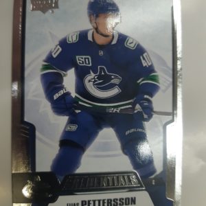 2019-20 Upper Deck Credentials Elias Pettersson