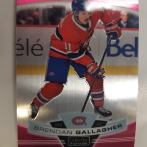 2019-20 OPC Platinum Matte Pink Brendan Gallagher