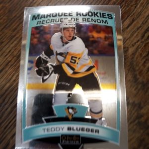 2019-20 OPC Platinum Marquee Rookies Teddy Blueger
