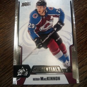 2019-20 UD Credentials Nathan MacKinnon
