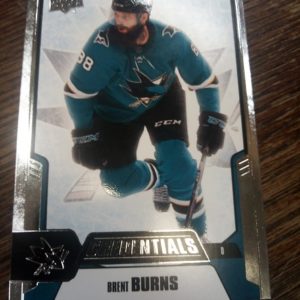 2019-20 UD Credentials Brent Burns