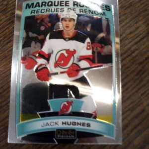 2019-20 OPC Platinum Jack Hugnes Marquee rookies