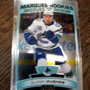 2019-20 OPC Platinum Quinn Hughes Marquee rookies