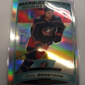 2019-2020 OPC Platinum Marquee Rookies Emil Bemström