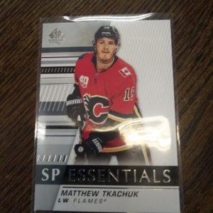 2019-20 UD authentic essentials Matthew Tkachuk