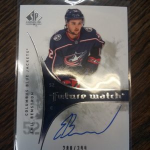 2019-20 UD authentic Future Watch emil Bemstrom