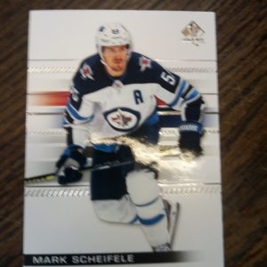 2019-20 UD authentic Mark Scheifele