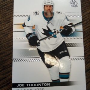 2019-20 UD aunthentic Joe Thornton