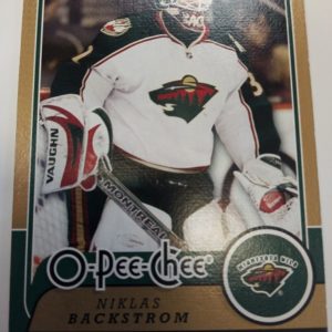 2008-2009 O-Pee-Chee Niklas Bäckström