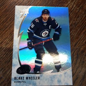 2019-20 Upper Deck ice Blake Wheeler