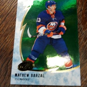 2019-20 Upper Deck ice Mathew Barzal green