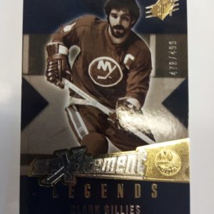 2005-2006 Upper Deck SP X SPXcitement Legends Clark Gillies