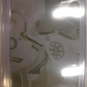 2013-14 Panini Playbook Yellow Printing Plate 1/1 Tuukka Rask