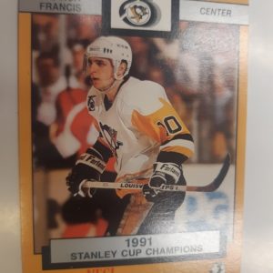 1991-92 Pittsburgh Penguins Foodland #3 Ron Francis