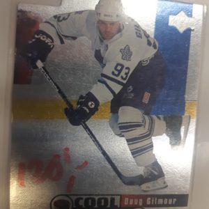 1996-97 Upper Deck Cool Trade Doug Gilmour die-cut