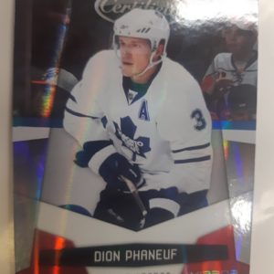 2010-11 Certified Dion Phaneuf Mirror Red /250