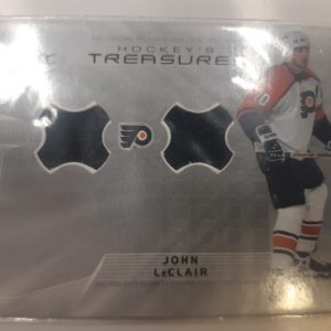 2001-02 SPx Hockey's Treasures John LeClair jersey