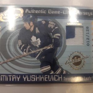 2001-02 Atomic Dmirty Yushkevich patch variation /128