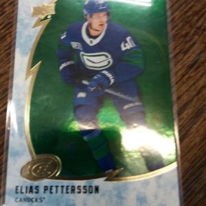 2019-20 nhl ud ice Elias Pettersson