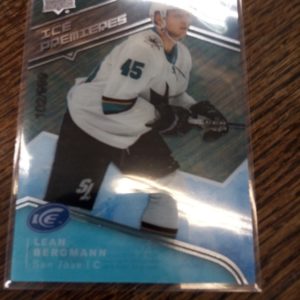 2019-20 nhl ud ice Lean Bergmann ice premieres